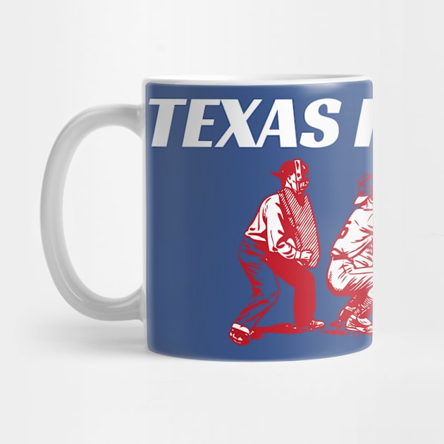 TEXAS RANGERS BASEBALL CHAMPS by Lolane